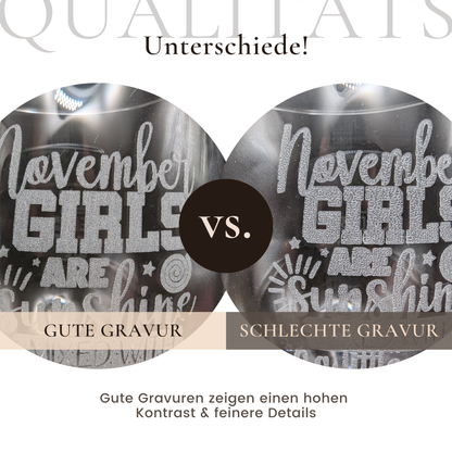 Personalisierte Shotgläser – 4er Set mit Gravur